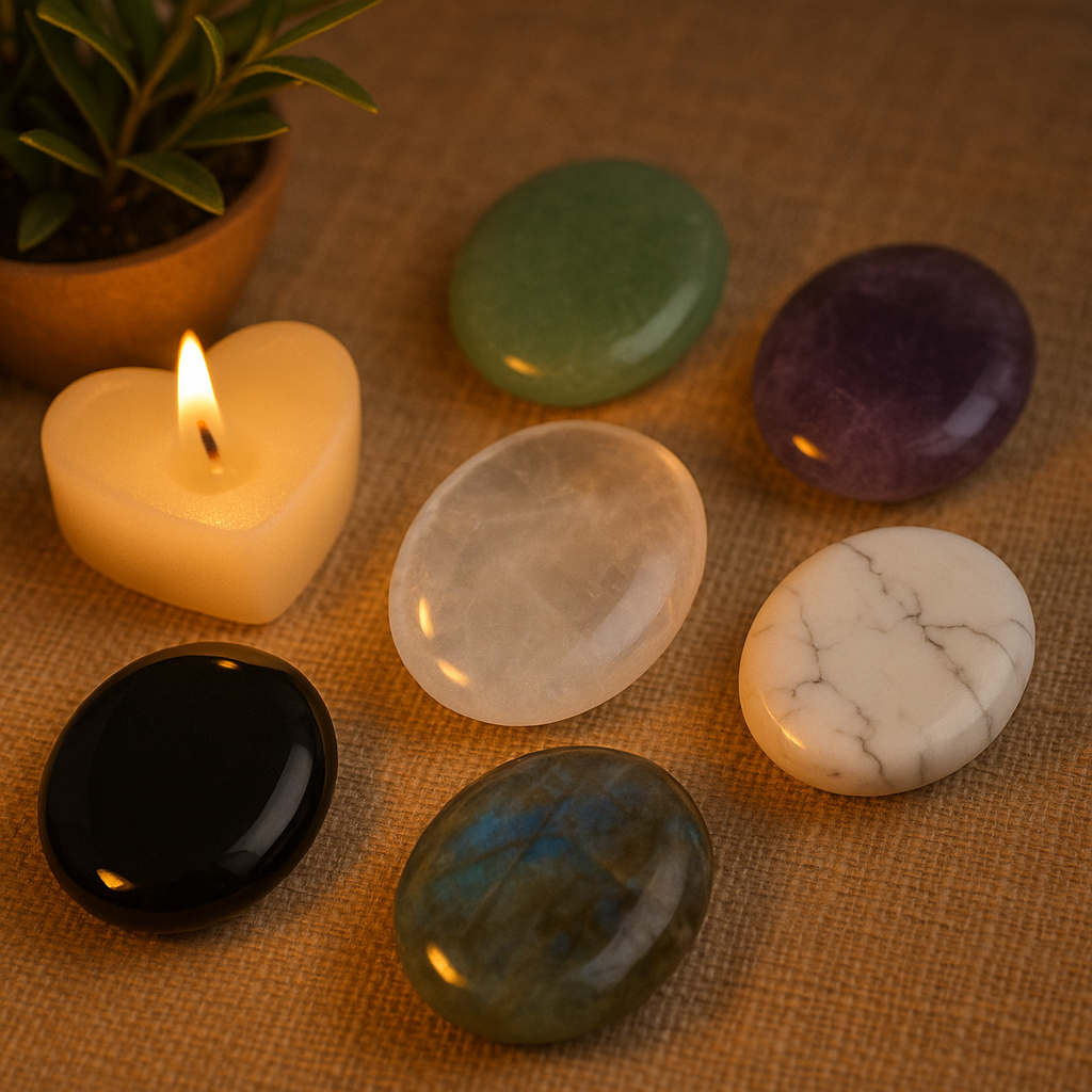 Pierre Apaisante en Obsidienne – Ancrage & protection sensorielle