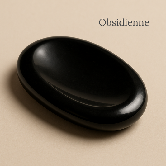 Pierre Apaisante en Obsidienne – Ancrage & protection sensorielle