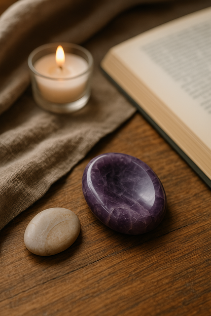 Pierre apaisante en améthyste – Sérénité & apaisement émotionnel
